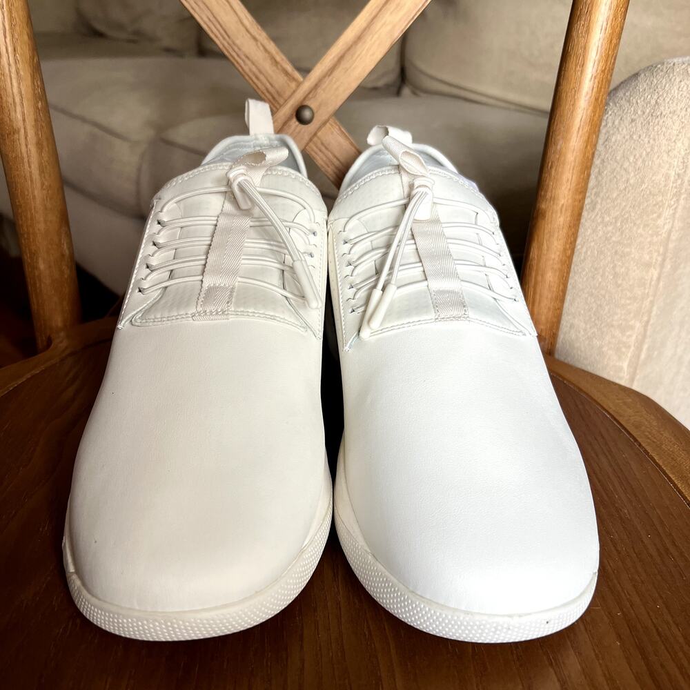 Clove Men's Classic Nursing Sneakers Size 13 White Leopard print - Picture 3 of 7